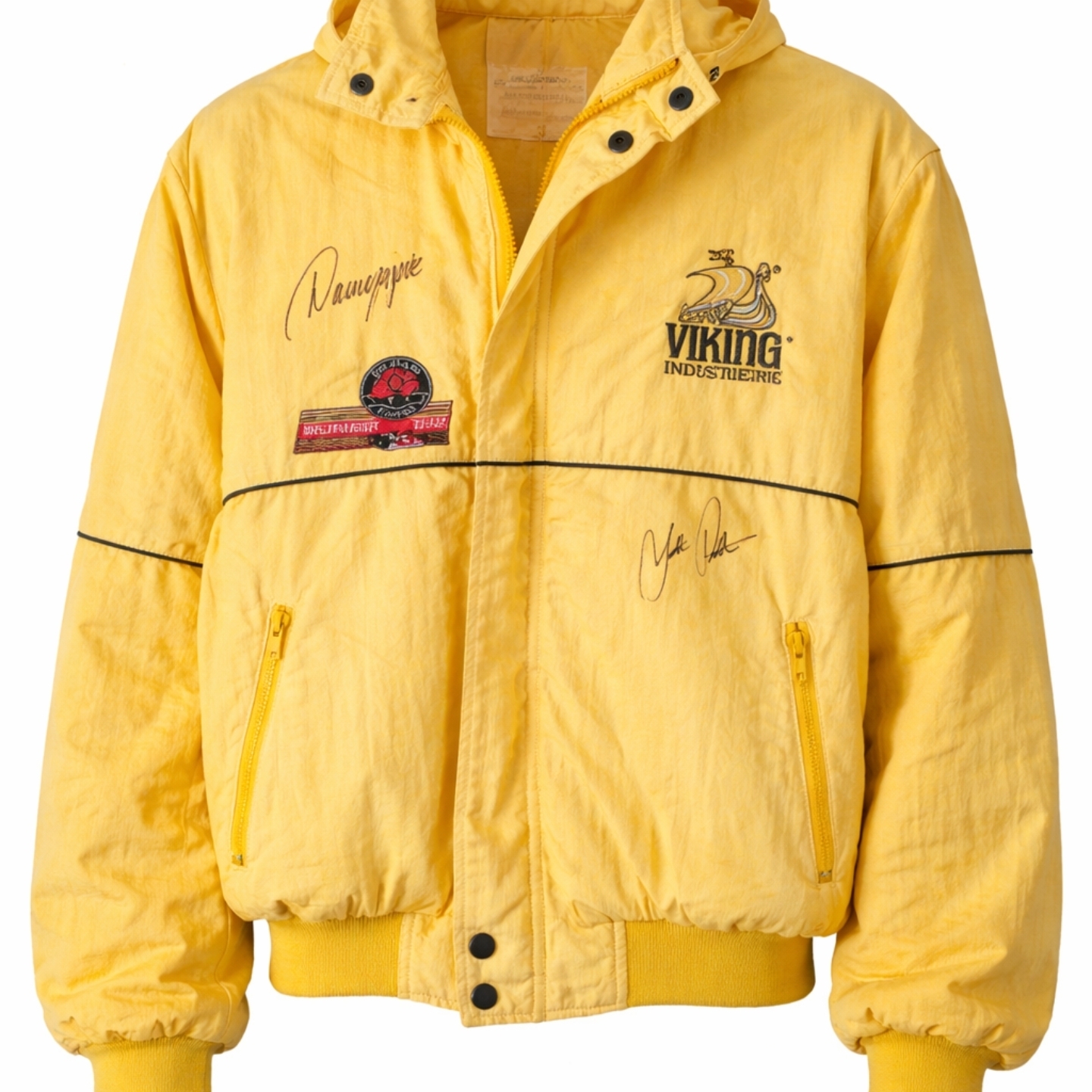 Budweiser Yellow Jacket With Embroidered Logo